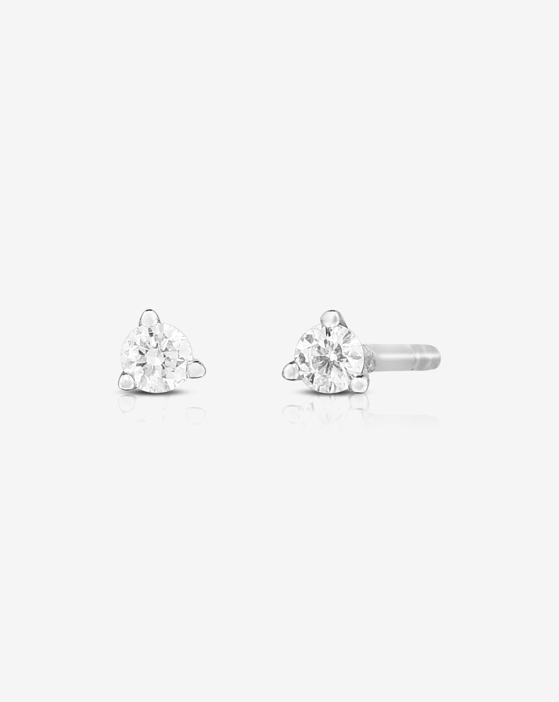 Buy Small Diamond Stud Earrings Online in India - Etsy