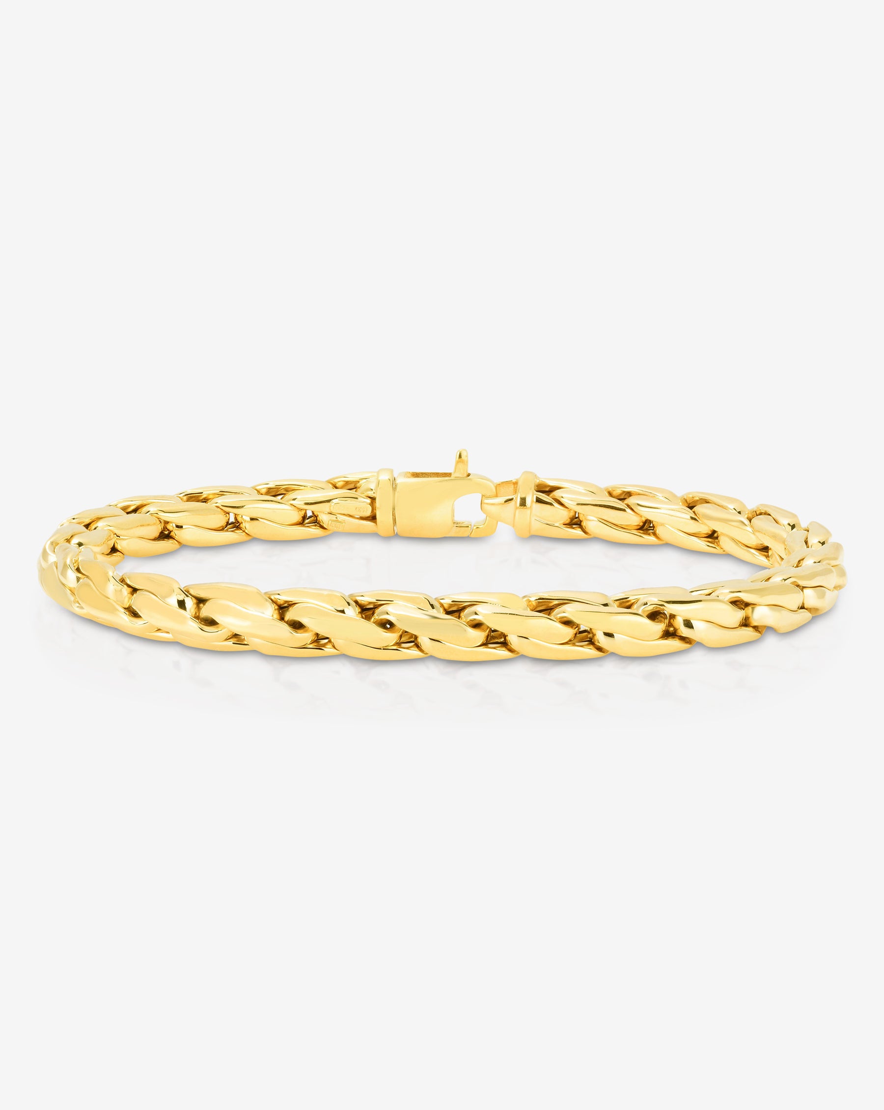 ring concierge mens men s bracelets 14k yellow gold square curb chain bracelet 30025280061528