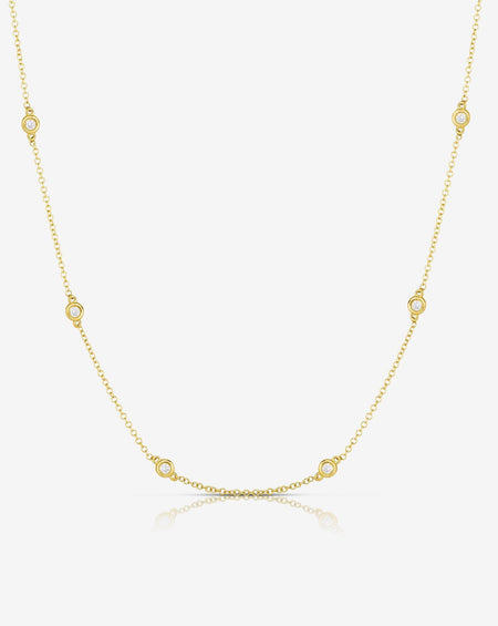 Petite Emerald Illusion Necklace – Ring Concierge