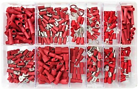 Assorted Red Electrical Terminals