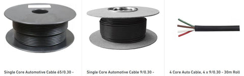 automotive cable rolls