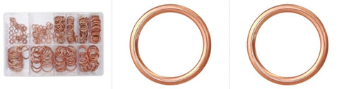 copper compression washers