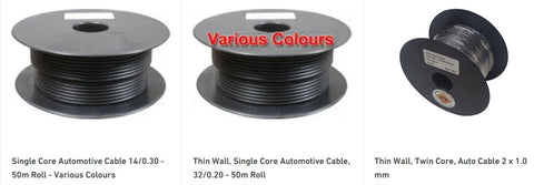 cable for vehicles