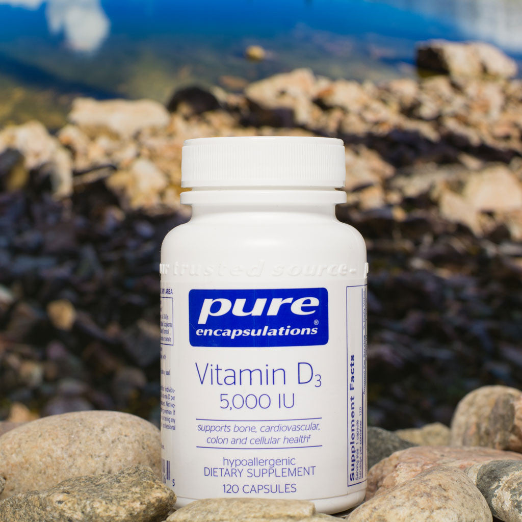 Vitamin D3 5000 IU | Vitamin D3 Capsules - Dietary Supplement