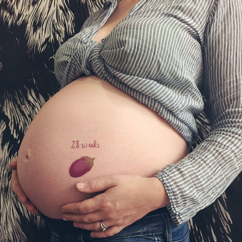 Can you get a tattoo over a stretched postpartum stomach