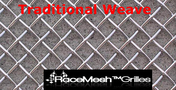 stainless steel car grill mesh, woven