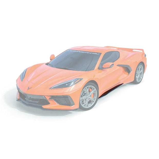 Aileron Z51, Couleurs de carrosserie disponibles, Corvette C8 Stingray, Composite ACS