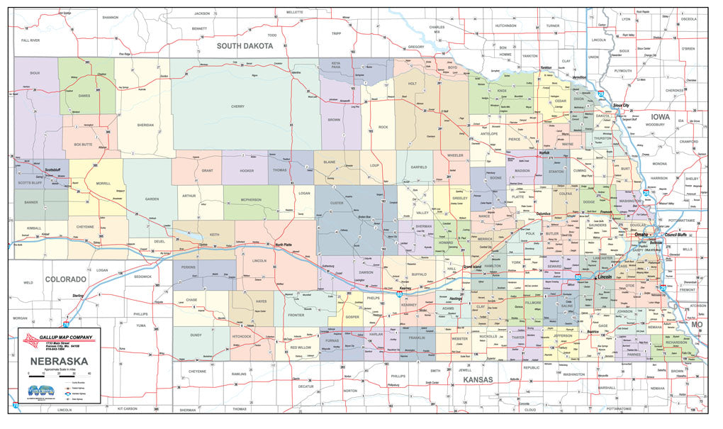 Nebraska County Map With Roads South Lomei Labyrinth Map