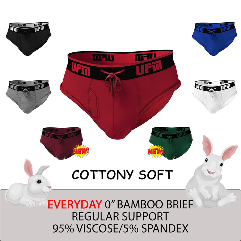Briefs Polyester-Spandex Big and Tall REG Support (4th Gen) Underwear for  Men