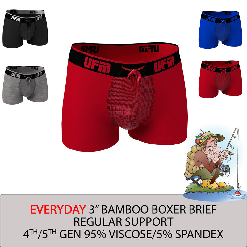 Briefs Bamboo-Pouch Underwear for Men - Exclusive Patented Support