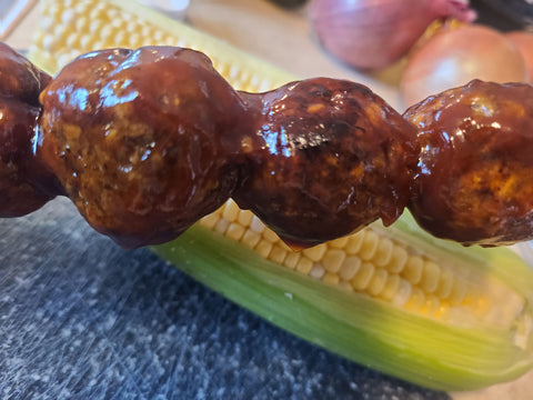 "Meatballs" and Corn