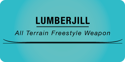 customize womens lumberjill all terrain powder freestyle snowboard button