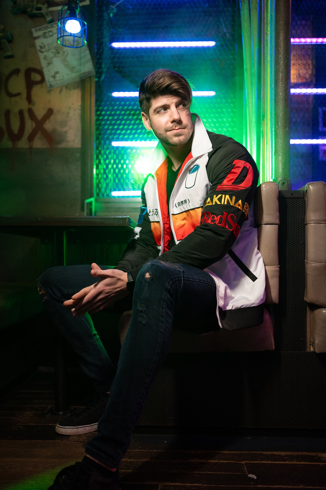 "DRIFT" racer jacket