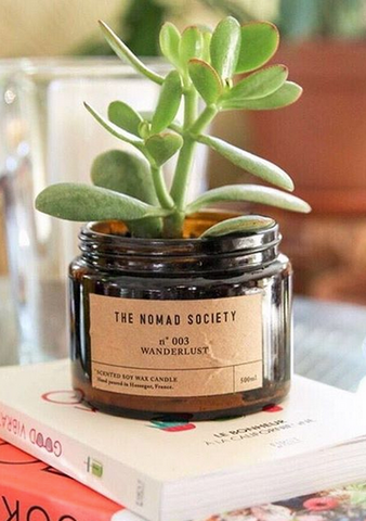 Sunriseneverends Nomad Society Candle