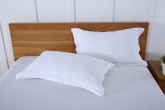 Flaxlinens Com Organic Belgian Linen Simple Pillow Covers