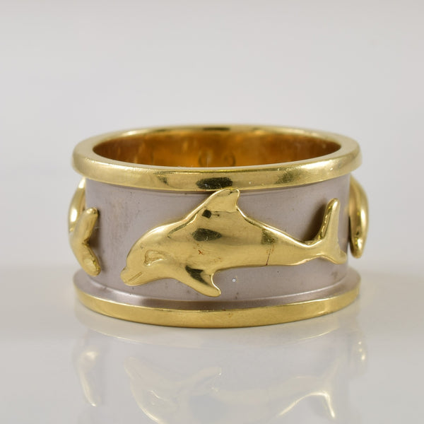 Dolphin Ring 14K Gold | www.theoffwhitegallery.com