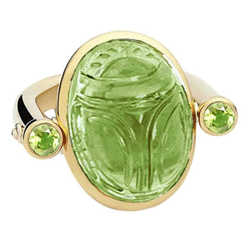 peridot broach