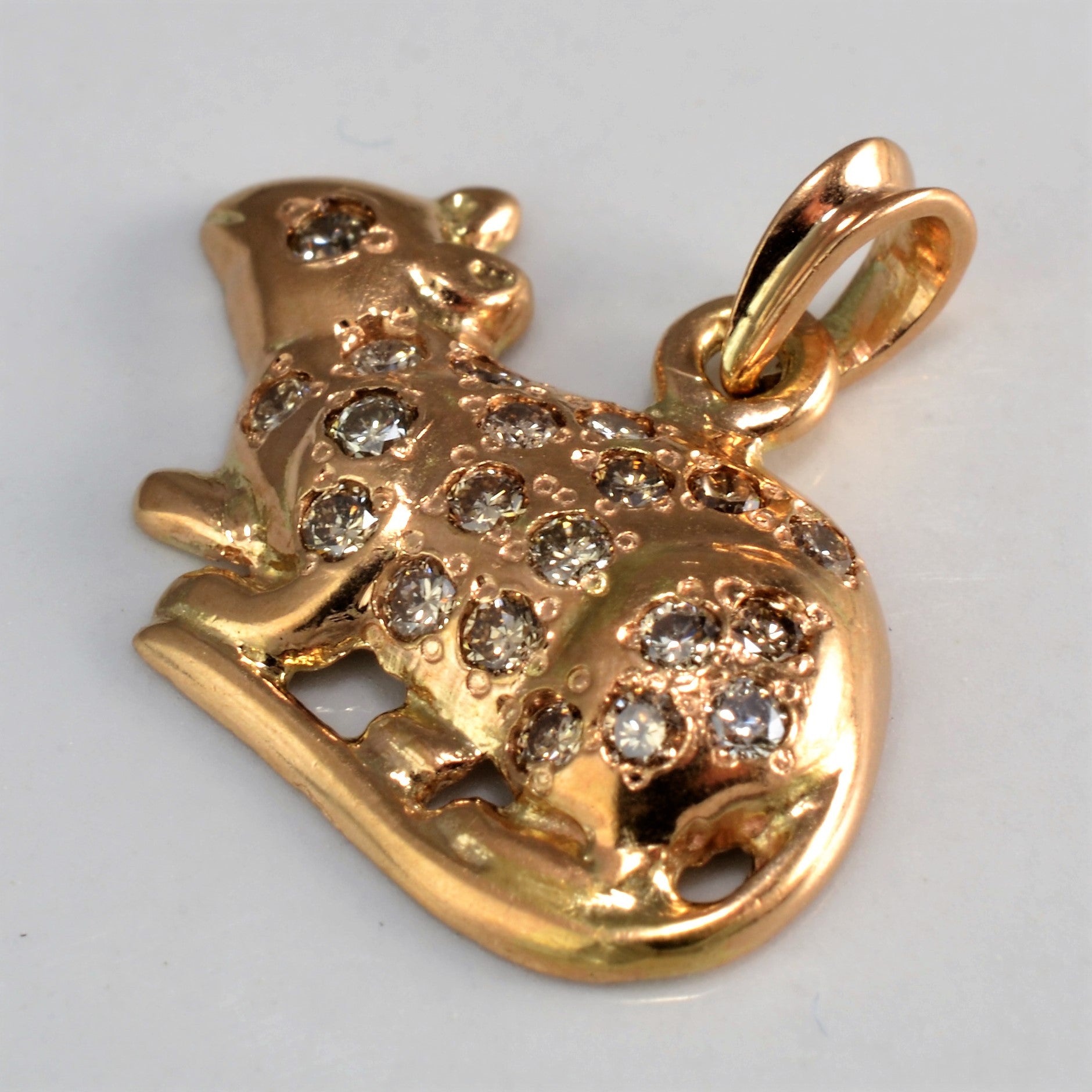 cartier gold rat necklace