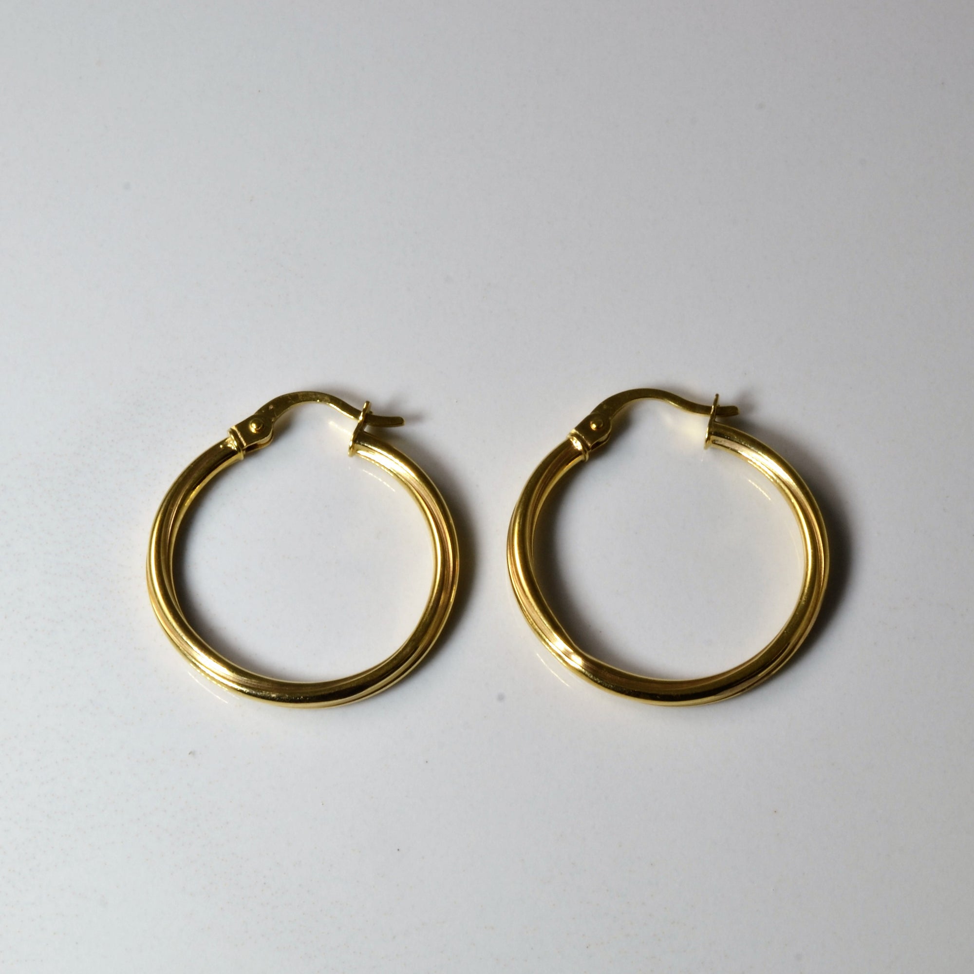 100 gold hoop earrings