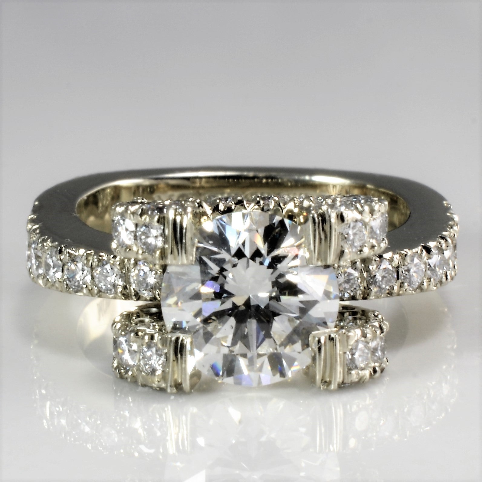 Monte Cristo' Diamond Engagement Ring | 1.67ctw | VS2, G/H | SZ 3 ...