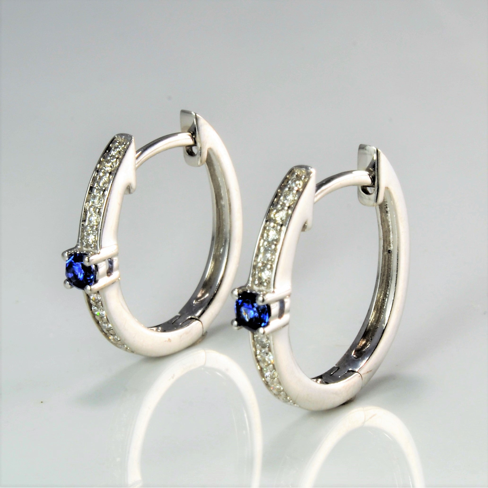 Diamond Sapphire Huggie Earrings 0 11 Ctw 100 Ways   DSC 0258 07cfebd4 C198 4a51 B97a Ae541829d28c.JPG