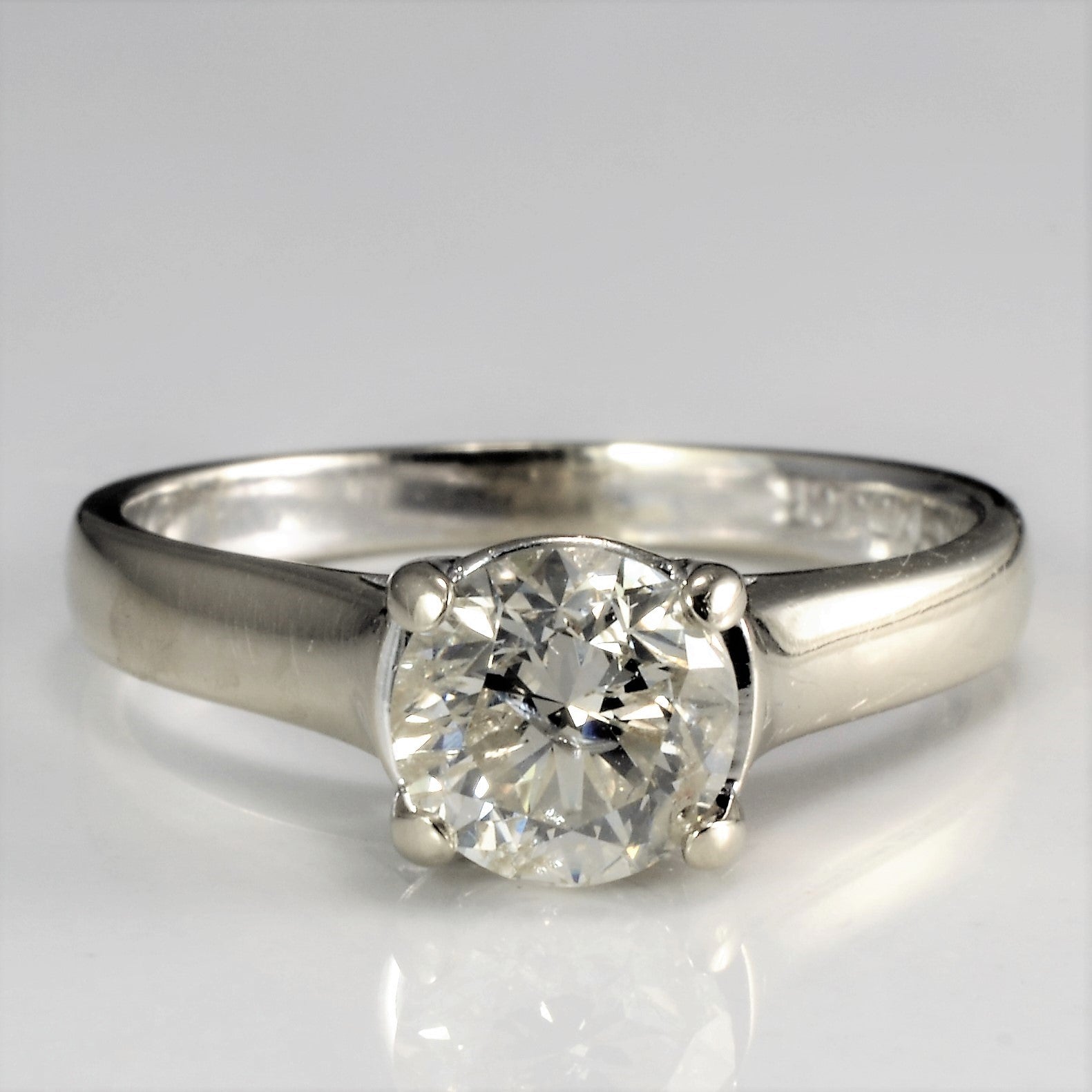 Solitaire Diamond Engagement Ring | 1.01 ct, SZ 5.5 | — 100 Ways