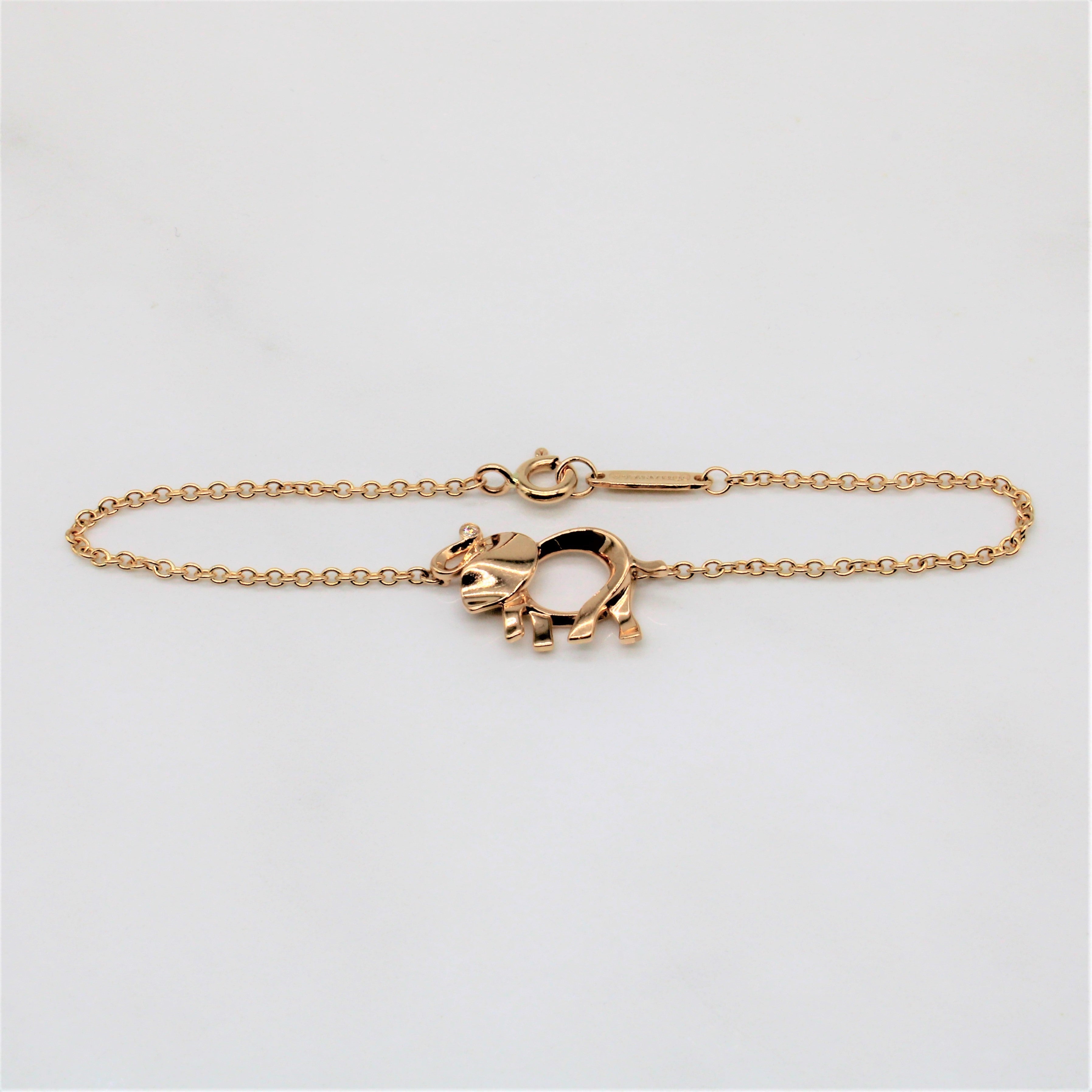 tiffany and co elephant bracelet