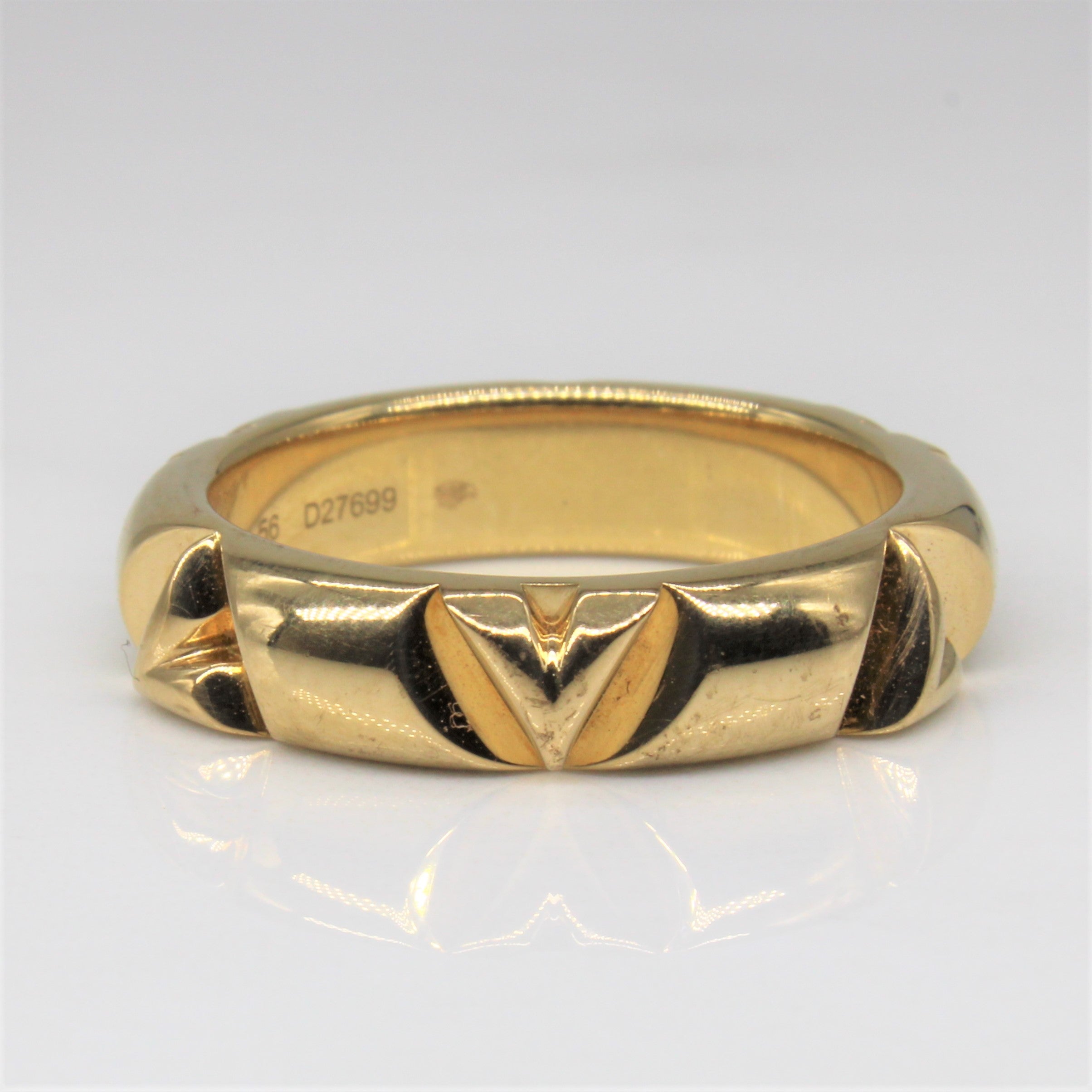 Louis Vuitton Lv volt multi ring, white gold (Q9O63A)