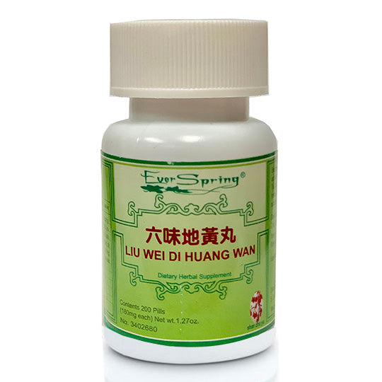 Liu Wei Di Huang Wan / Ever Spring - Traditional Herbal Formula Pills/ N001