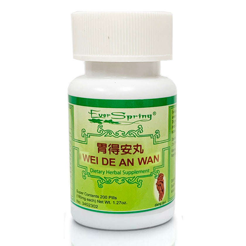 N100 Wei De An Wan/ Ever Spring- Traditional Herbal Formula Pills