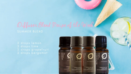 Escents Aromatherapy Summer Blend Recipe