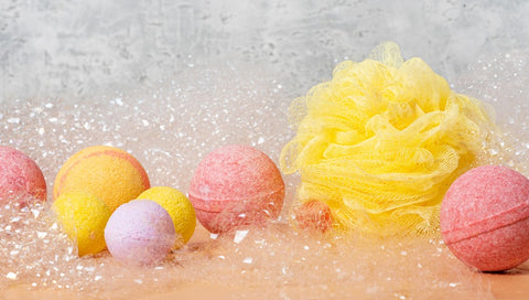 bath bombs with natural ingredients