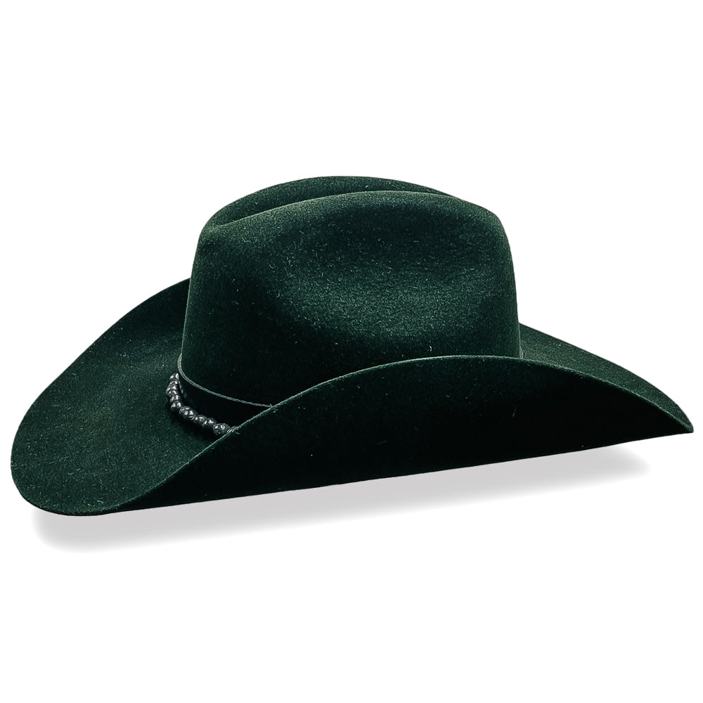 emerald green cowboy hat