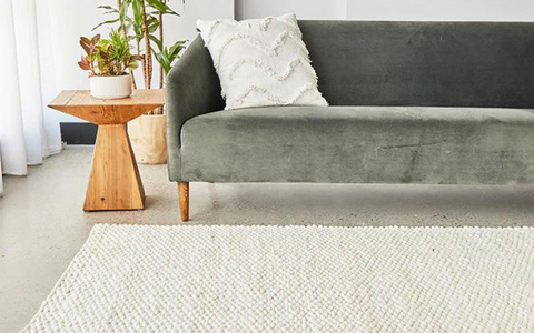 Apiary White Rug