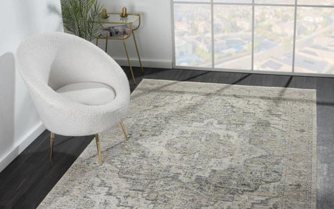 Allen Banks Grey Taupe Rug