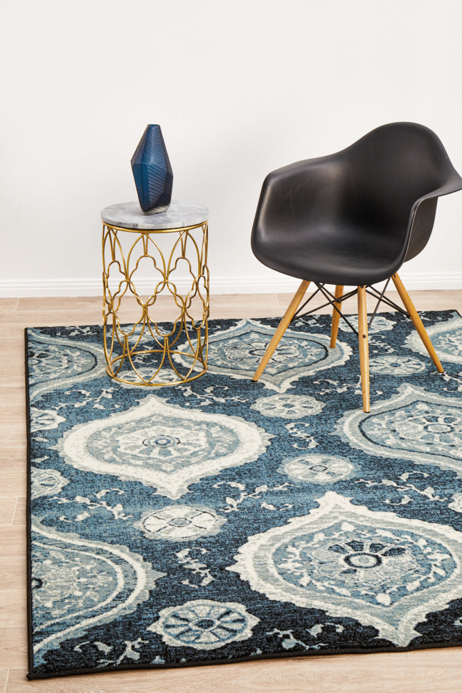 Opulance Heritage Rug Navy