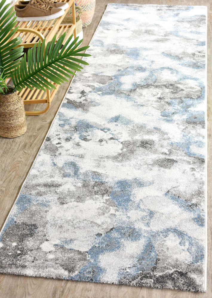 Broadway Madstone Blue Runner Rug