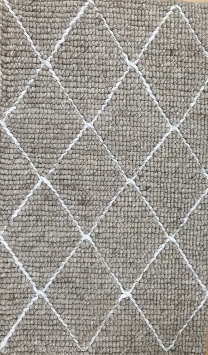 Basis Cross Diamond Beige Rug