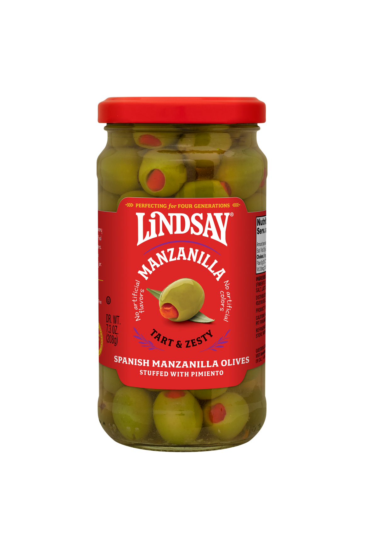Spanish Manzanilla Olives Stuffed with Pimiento (6 pack) Shop Lindsay