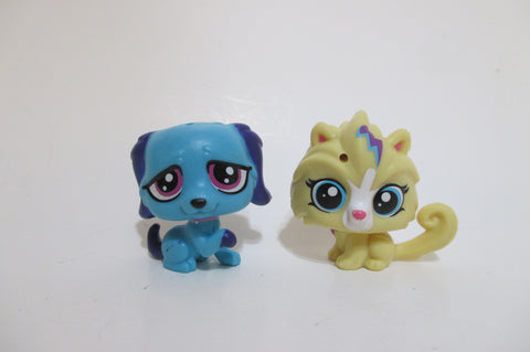 Littlest Pet Shop ❀ LPS ❀ RARE BROWN MOMMY & BABY DEER FAWN # 2499 # 2500