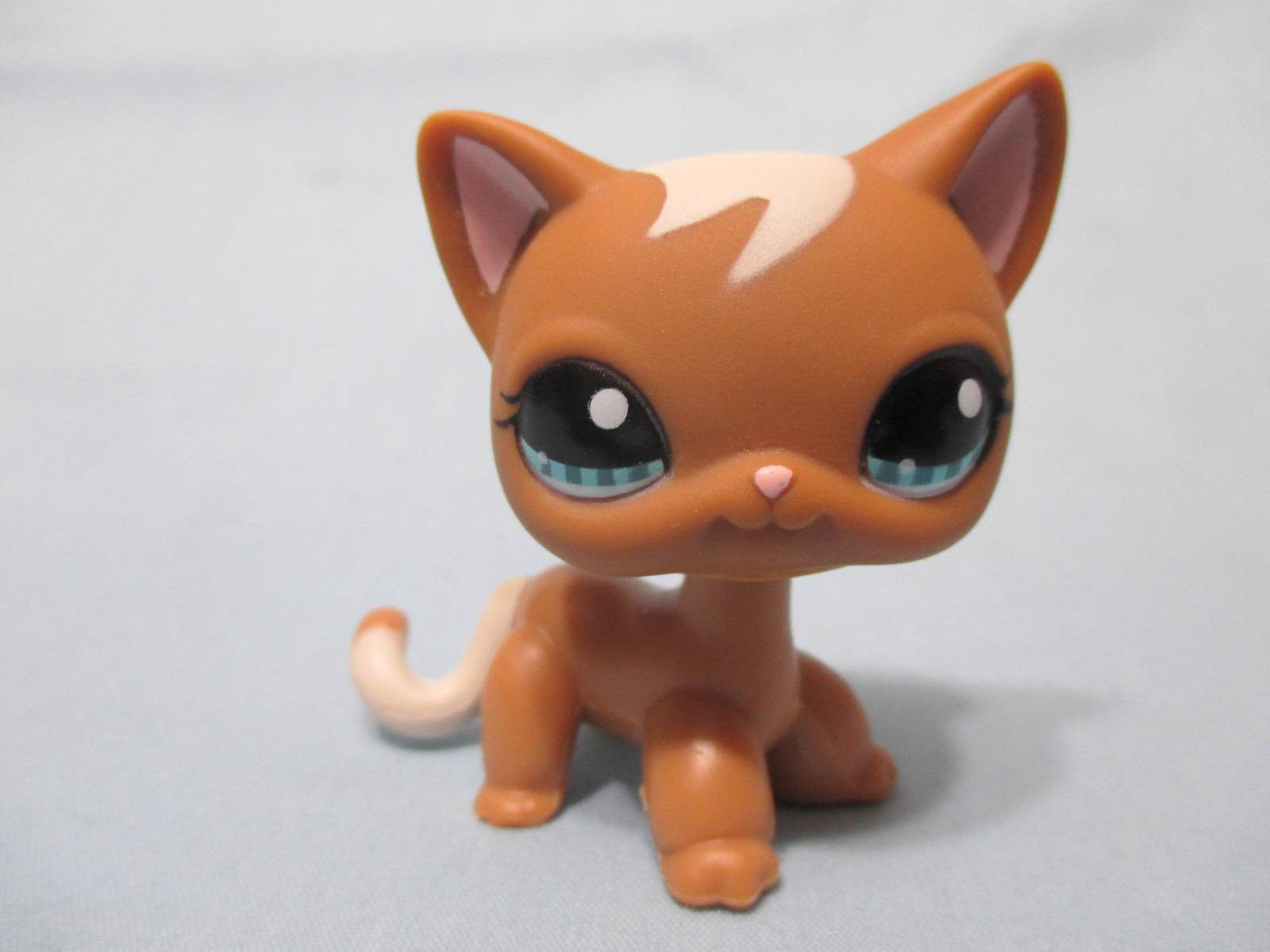 Littlest Pet Shop 1170 Caramel Lightning Kitty Cat Lps Authentic Lpsqueen Com