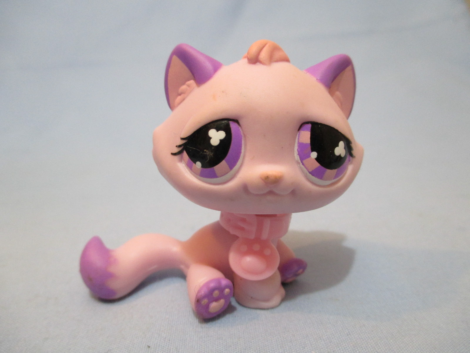littlest pet shop pink cat