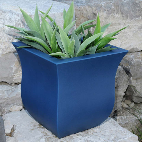 Valencia Square Planter in Blue