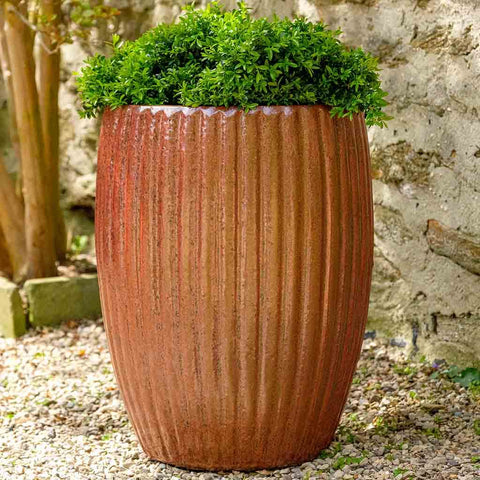 Campania International Riva Planter in Volcanic Red