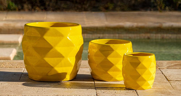 Origami Lemon Planters 1006-7603