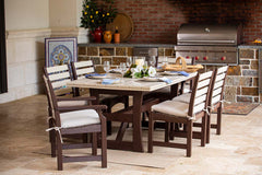 Piedmont Dinning Set with Chairs and Cushions