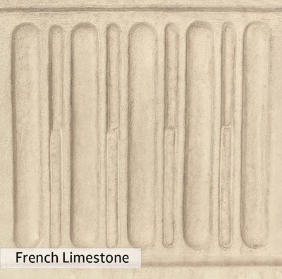 Campania International Rustic Palazzo Urn - French Limestone Patina - Cast Stone Planters