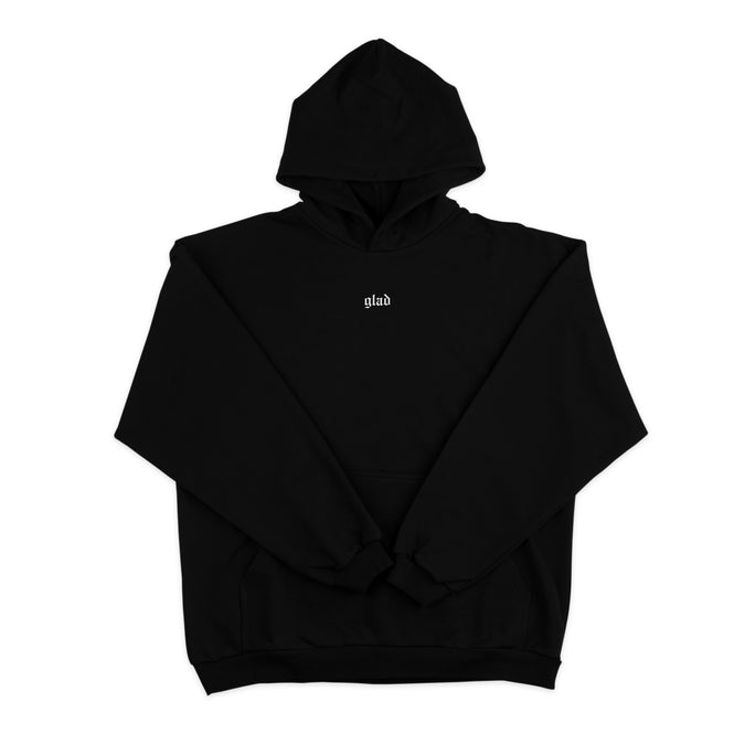 GLAD Hoodie black