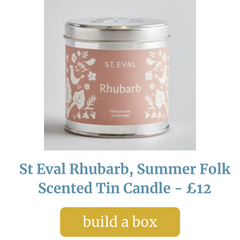 St Eval Rhubarb Candle For Mother's Day