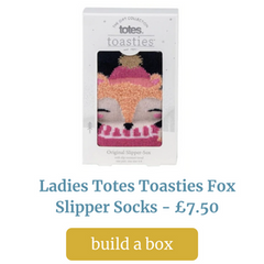 Toates Toasties Ladies Fox Slipper Socks for Mother's Day